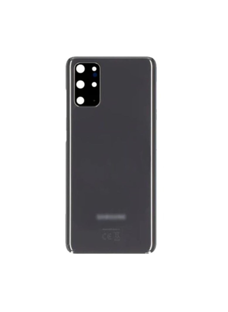 Generic - Replacement Back Glass for Samsung Galaxy S20 plus black - Image 1