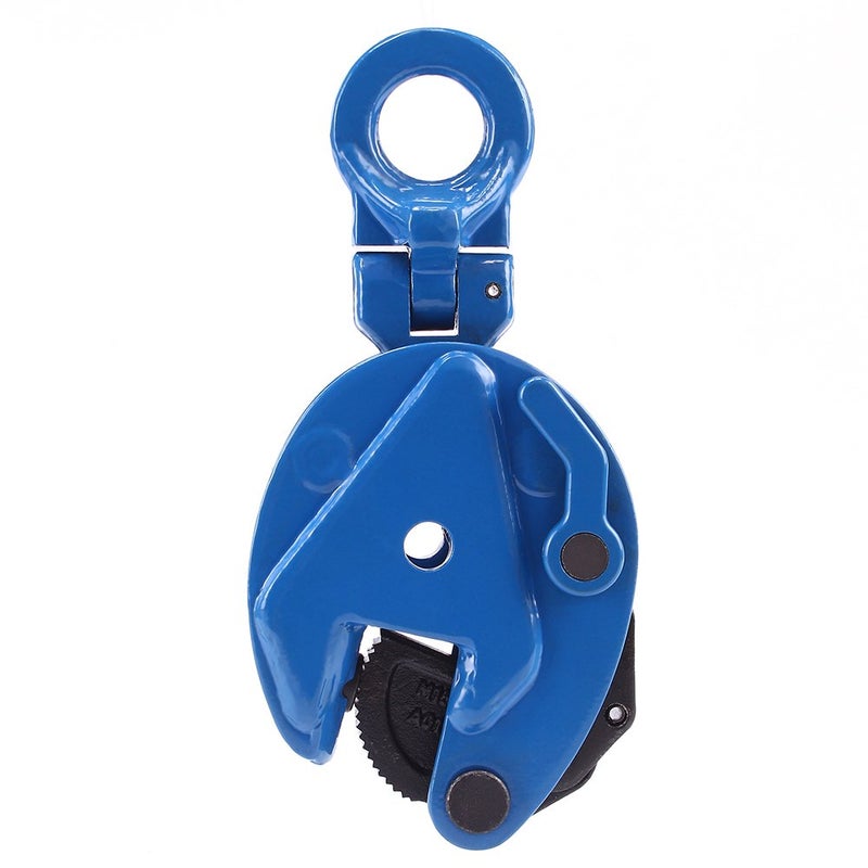 AMORITE Vertical Plate Clamp, 1760lbs Plate Lifting Clamp,0.8T，Jaw Opening up to 0.6 inch, for Lifting and Transporting - Image 1