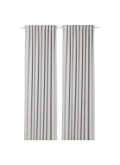 Room darkening curtains, 1 pair, with heading tape/light grey, 145x300 cm - pzsku/Z2D292671115EBB4E6845Z/45/_/1740222300/5e6315a7-0350-467b-aeaa-0ad414f49359