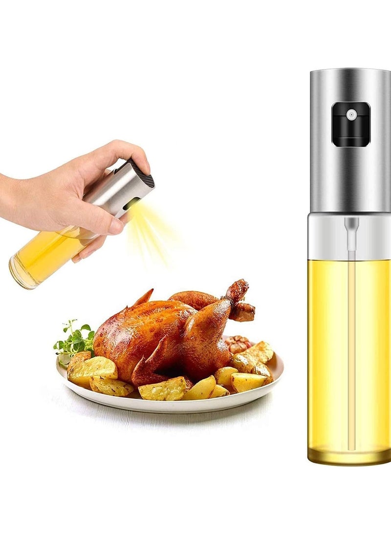 Cooking Oil Sprayer, Olive Oil Sprayer, 100ml Olive Oil Spray Bottle for Salads, Grilling, Kitchen Baking, Roasting - Image 1