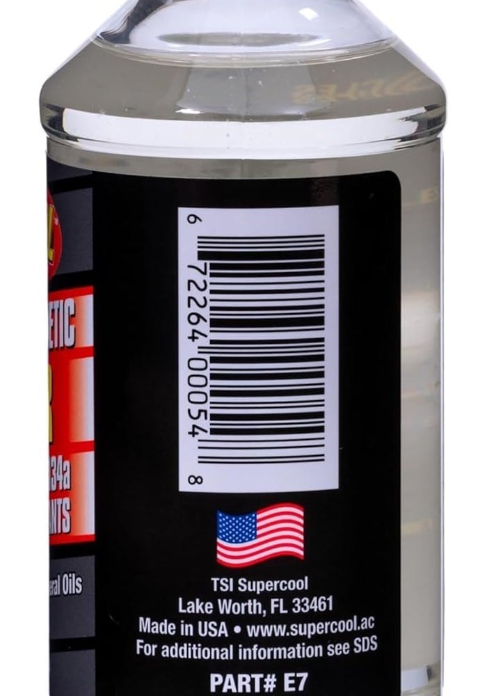 TSI Supercool A/C Compressor Ester Lubricant - 8 Oz - Image 3