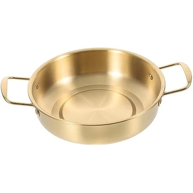 كابيلوك وعاء مانع للانسكاب من الفولاذ المقاوم للصدأ وعاء رامين وعاء طعام أواني معدنية وعاء نودلز رامين كوري وعاء نودلز وعاء حساء كوري أواني كورية وعاء متوسط ​​من الفولاذ المقاوم للصدأ أواني كبيرة وعاء معكرونة أواني حساء - Image 1