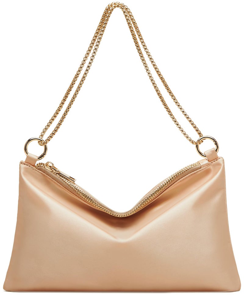 oscaurt Women's Evening Handbag Satin Shoulder Bag Purse for Prom Engagement Cocktail Party Wedding - Image 1