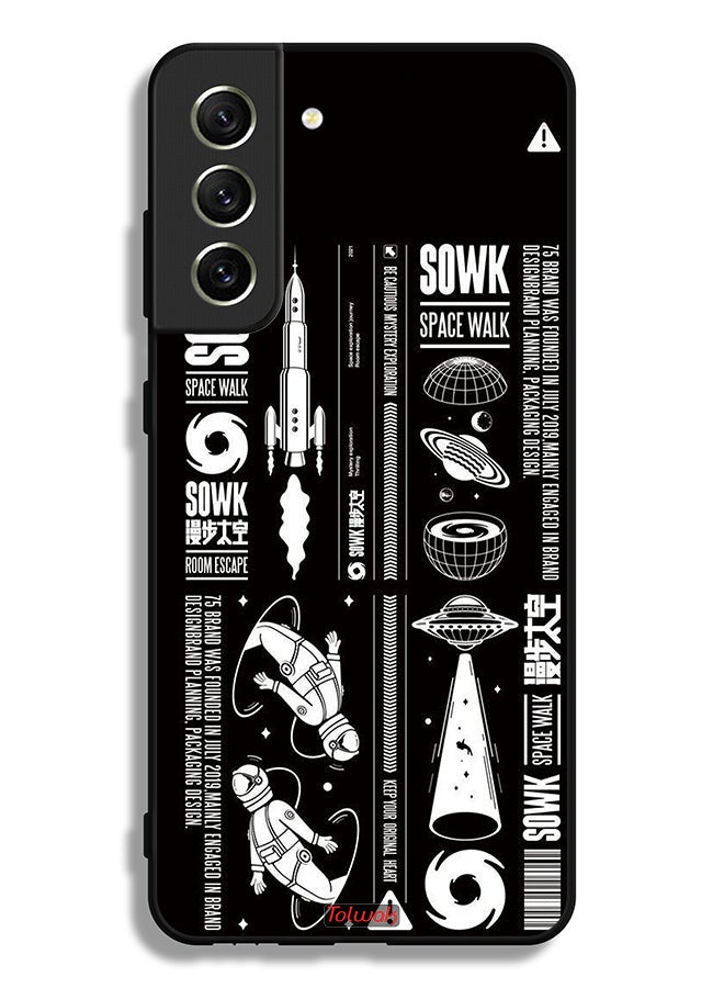 Tolwak Samsung Galaxy S21 FE 5G Protective Case Cover Sowk Space Walk Sticker - Image 3