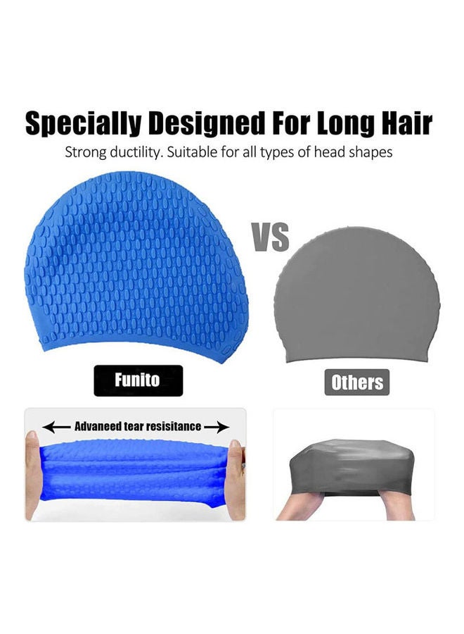 Rock Pow Silicone Swimming Cap - Image 3