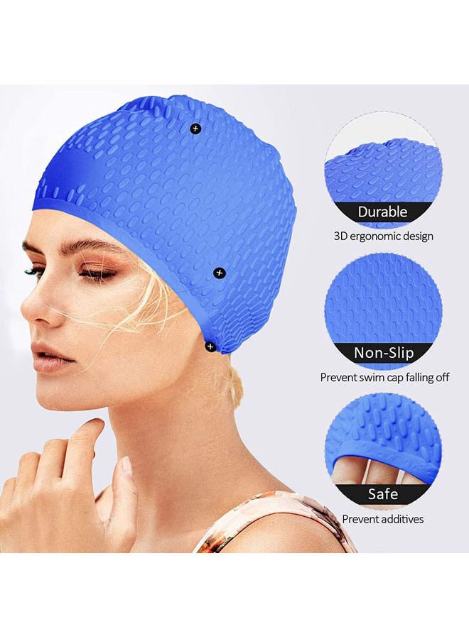 Rock Pow Silicone Swimming Cap - Image 2
