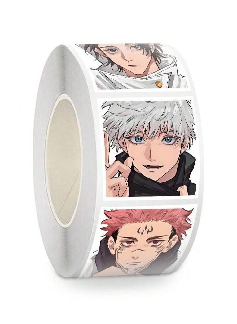 Beauenty Jujutsu Kaisen Sticker Roll - 500 Pieces - Image 5