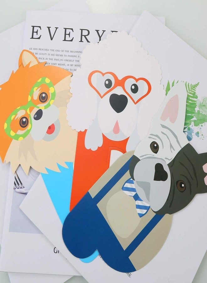 PartyToko Dog Happy Birthday Wreath Dog Face Birthday Paper Decoration Pet Portrait Bday Banner Theme Party Supplies Baby Shower Party 1pcs - Image 4