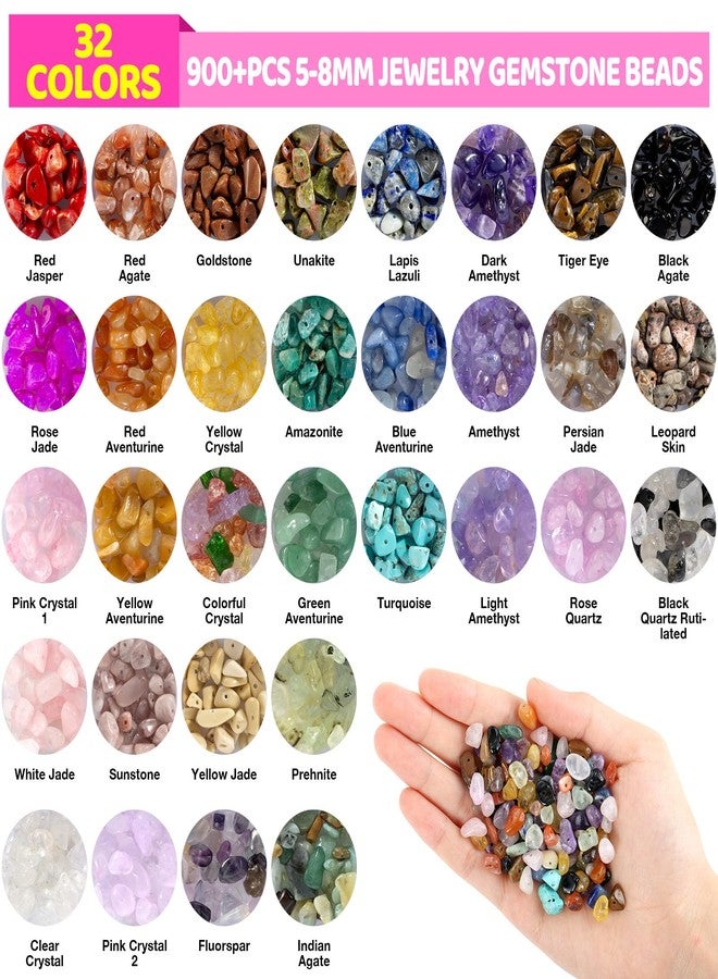 Funtopia Natural Irregular Drilled DIY Gemstones 5-8 mm - Image 5
