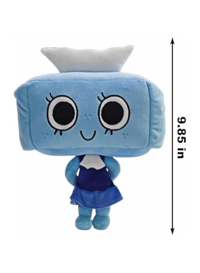 دمى مخملية من دانديز ورلد، مقاس 9.84 انش للمعجبين والاصدقاء بتصميم لعبة رعب جميلة (ازرق) - Image 2