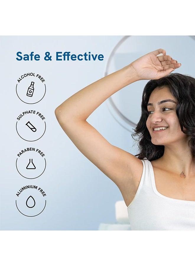 Be Bodywise 4% Aha Bha Underarm Roll On 50ml, Control Body Odour, Reduce Pigmentation, for Radiant Underarms, Fragrance Free, Suitable for Sensitive Skin - Image 4