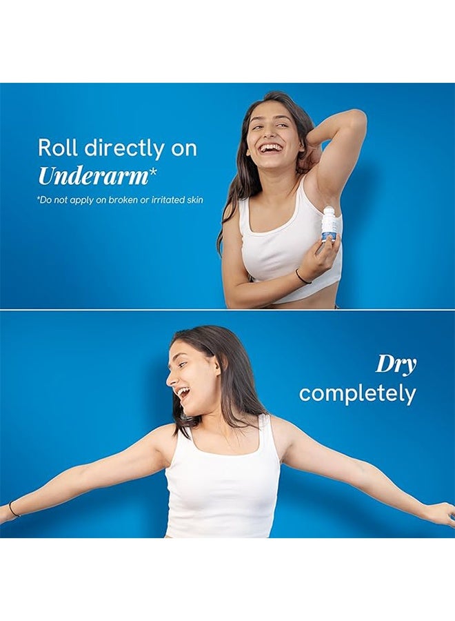 Be Bodywise 4% Aha Bha Underarm Roll On 50ml, Control Body Odour, Reduce Pigmentation, for Radiant Underarms, Fragrance Free, Suitable for Sensitive Skin - Image 2