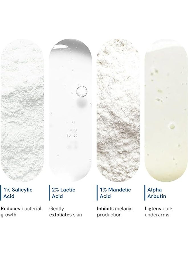 Be Bodywise 4% Aha Bha Underarm Roll On 50ml, Control Body Odour, Reduce Pigmentation, for Radiant Underarms, Fragrance Free, Suitable for Sensitive Skin - Image 3