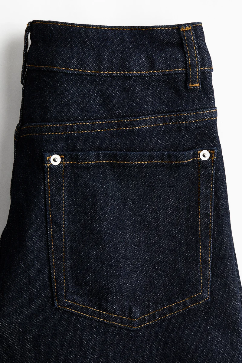 H&M  Barrel Regular Waist Jeans for Women | Best Price UAE