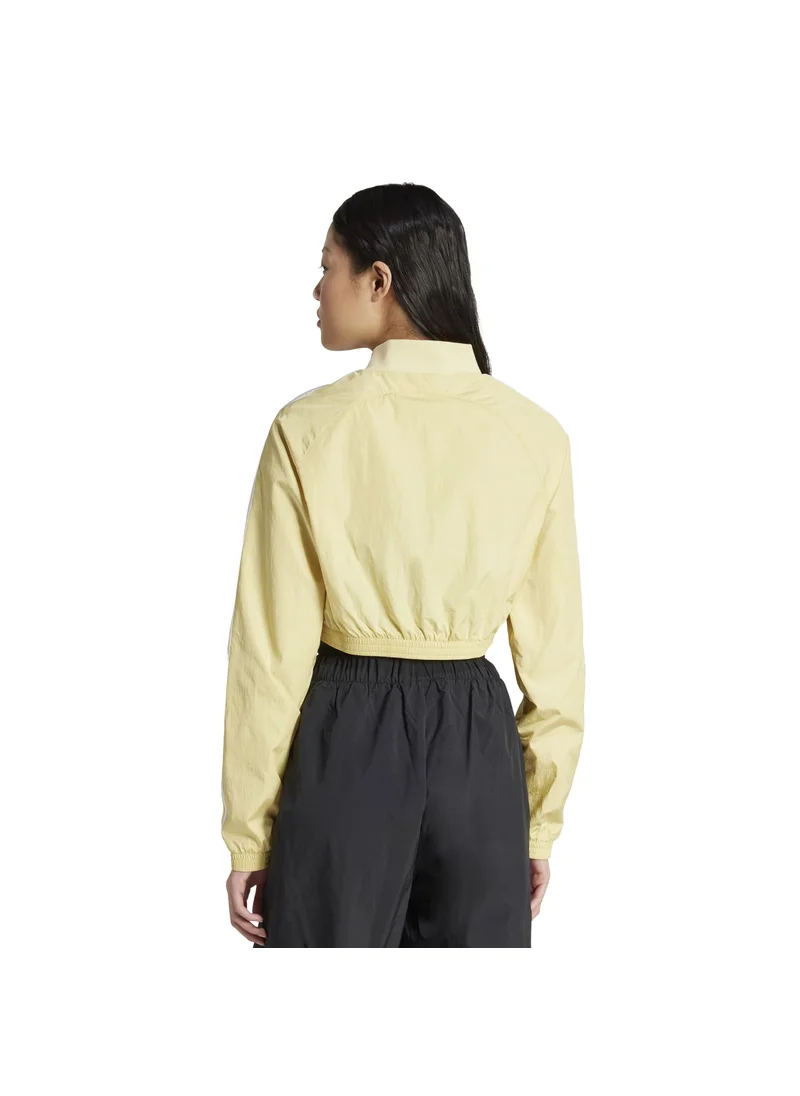 Adidas adidas TEAMGEIST TT Yellow Originals Women TRACK TOPS