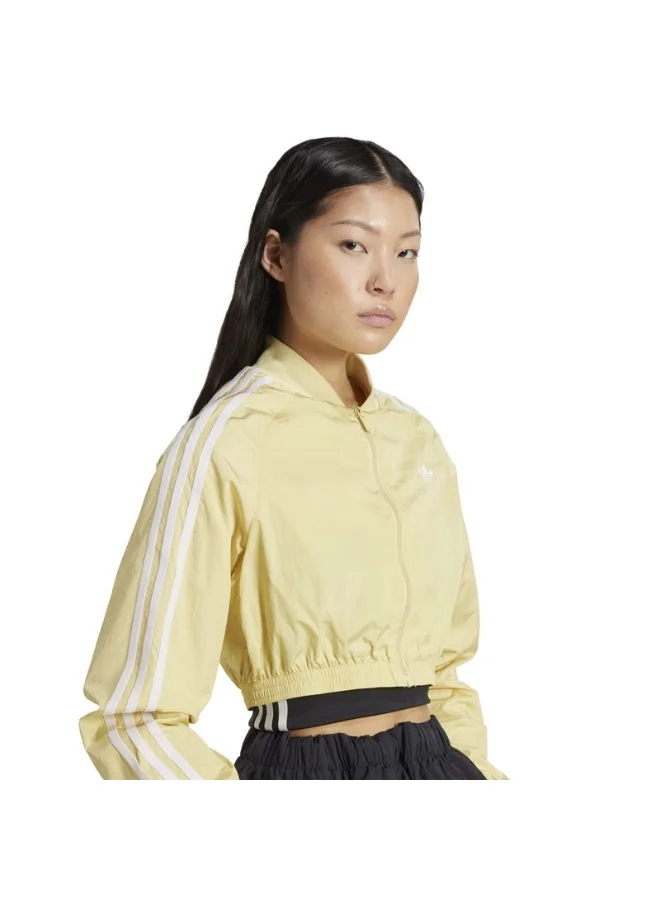 adidas Originals TEAMGEIST TT Yellow Originals Women TRACK TOPS