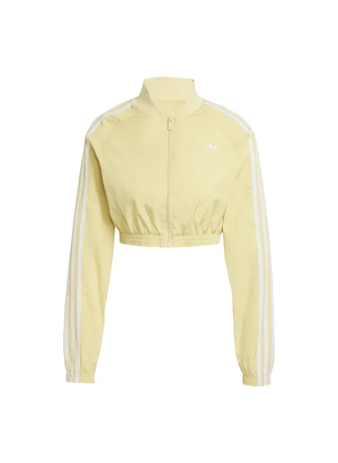 adidas Originals adidas TEAMGEIST TT Yellow Originals Women TRACK TOPS