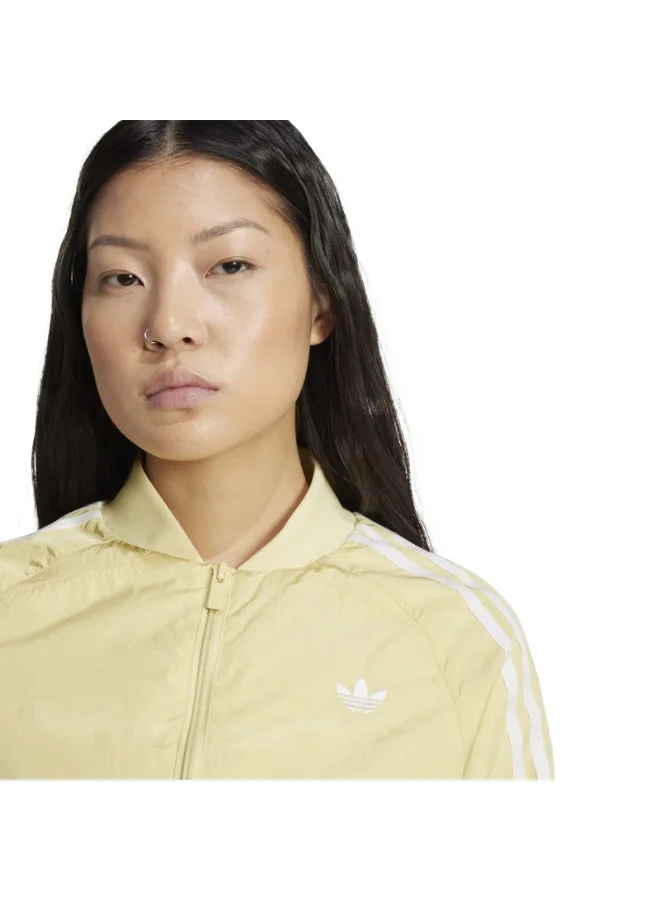 adidas Originals TEAMGEIST TT Yellow Originals Women TRACK TOPS
