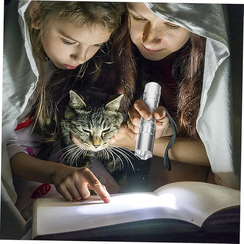 Aluminum Alloy Mini LED Flashlight with Lanyard Water Resistant Compact for Outdoor - Image 5