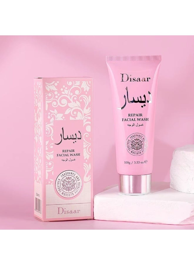 Disaar Collagen & Ceramide Facial Wash Soothing Skin Barrier Repair Enhances Skin 100g - Image 2