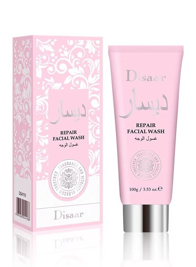 Disaar Collagen & Ceramide Facial Wash Soothing Skin Barrier Repair Enhances Skin 100g - Image 1