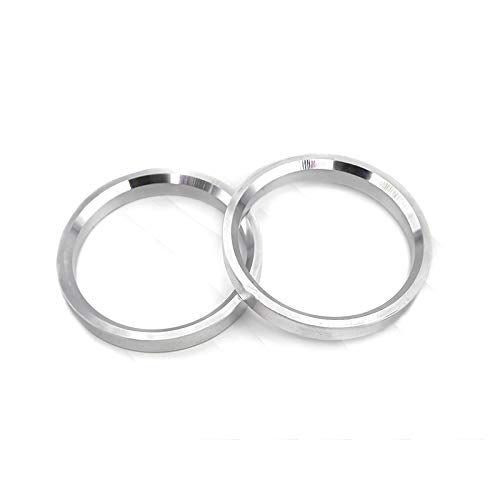 DCVAMOUS Alloy Aluminum Hub Centric Rings 73.1 to 70.3, Set of 4 - Performance Spigot Hubrings fit 70.3mm Vehicle Hub and 73.1mm Wheel Center Bore Compatible with Chevrolet Chevy GM - Image 2