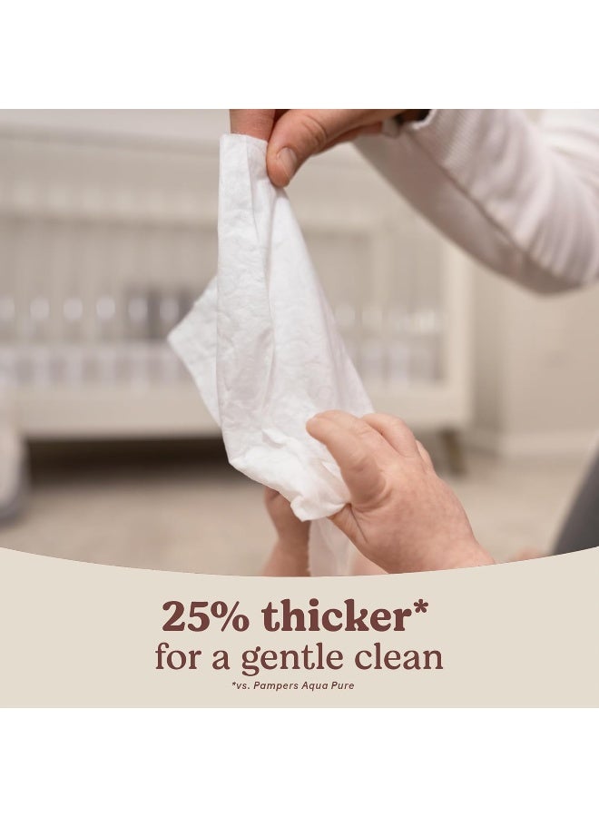 HUGGIES مناديل هاجيز كالم للأطفال، بدون رائحة، مضادة للحساسية، 10 عبوات زر دفع (560 منديل إجمالي) - Image 3