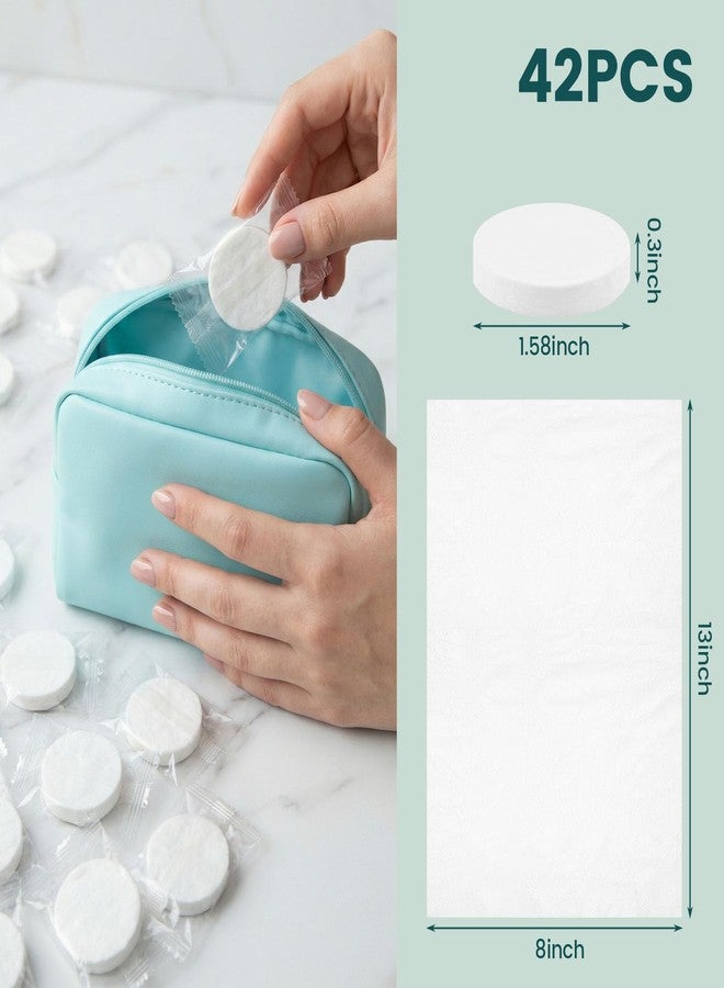 MCPINKY 42 PCS Disposable Face Towels, Compressed Towels - Image 2