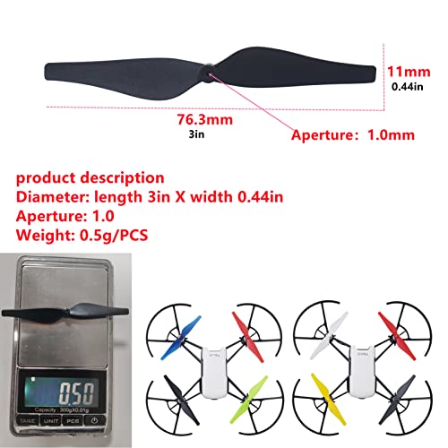 sea jump 20PCS Propeller for DJI Tello RC Quadcopter Backup Parts Drone Blade - Image 2