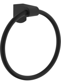 Vitra Base 700 A4407236 Ring Towel Holder, Matt Black  - Image 1