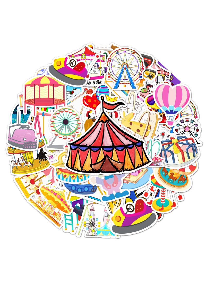 50 جهاز كمبيوتر شخصى ملصقات ملعب ملاهي ملصقات لطيف ملصقات الكرتون الشارات للفتيات عيد ميلاد سعيد لوازم الحفلات ملصقات مقاومة للماء ديكورات للهاتف الغيتار المحمول - Image 1