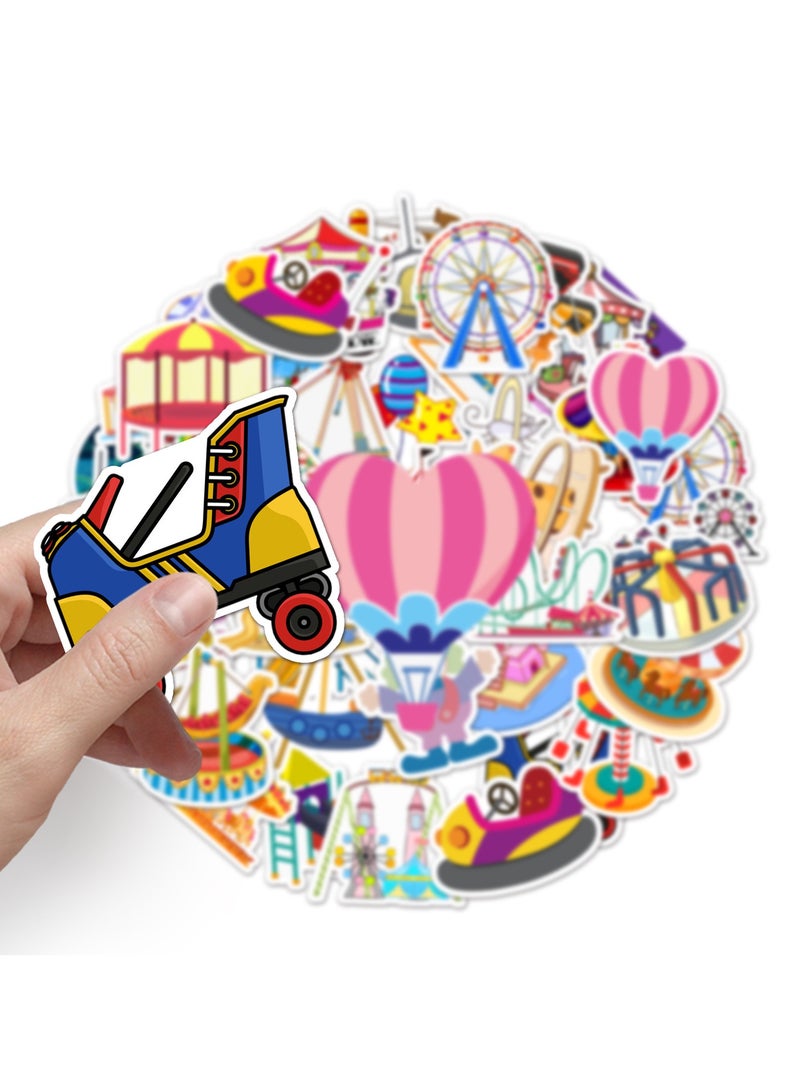 50 جهاز كمبيوتر شخصى ملصقات ملعب ملاهي ملصقات لطيف ملصقات الكرتون الشارات للفتيات عيد ميلاد سعيد لوازم الحفلات ملصقات مقاومة للماء ديكورات للهاتف الغيتار المحمول - Image 5