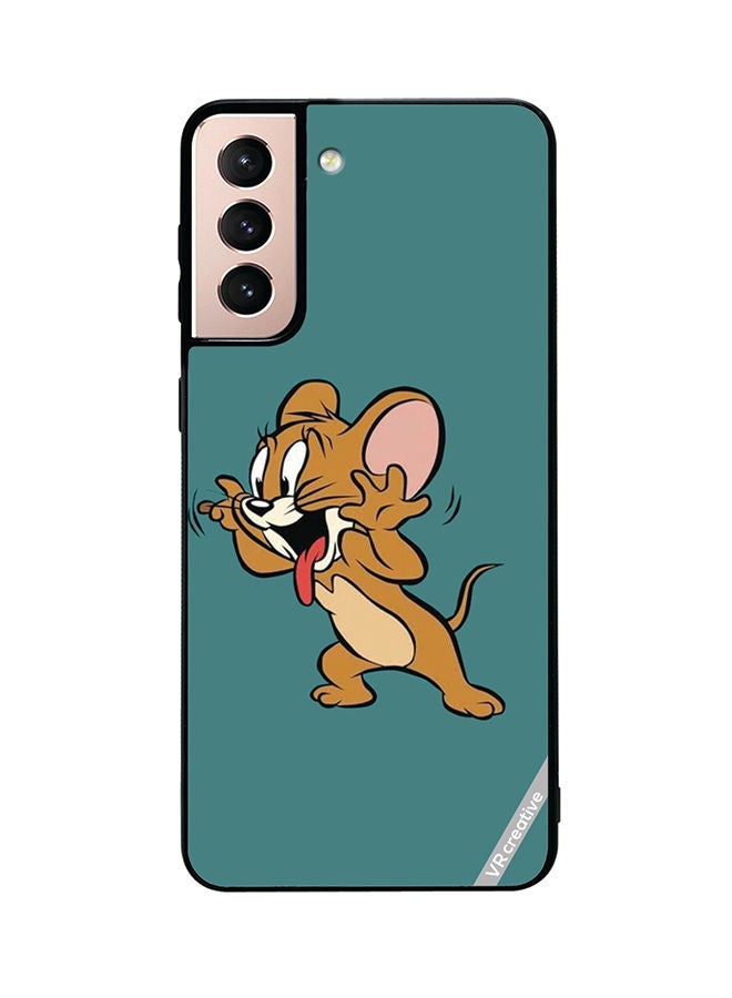 VR CREATIVE Protective Case Cover For Samsung Galaxy S21 Plus 5G Jerry Design Multicolour - Image 1