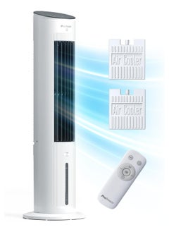 Pro Breeze Pro Breeze 5L 4in1 Evaporative Air Cooler & Portable Tower Fan, 3 Fan Speeds, Remote Control, Automatic Oscillation, 7-Hour Digital Timer & Sleep, Natural and Humidification Mode for Home and Office  - Image 1