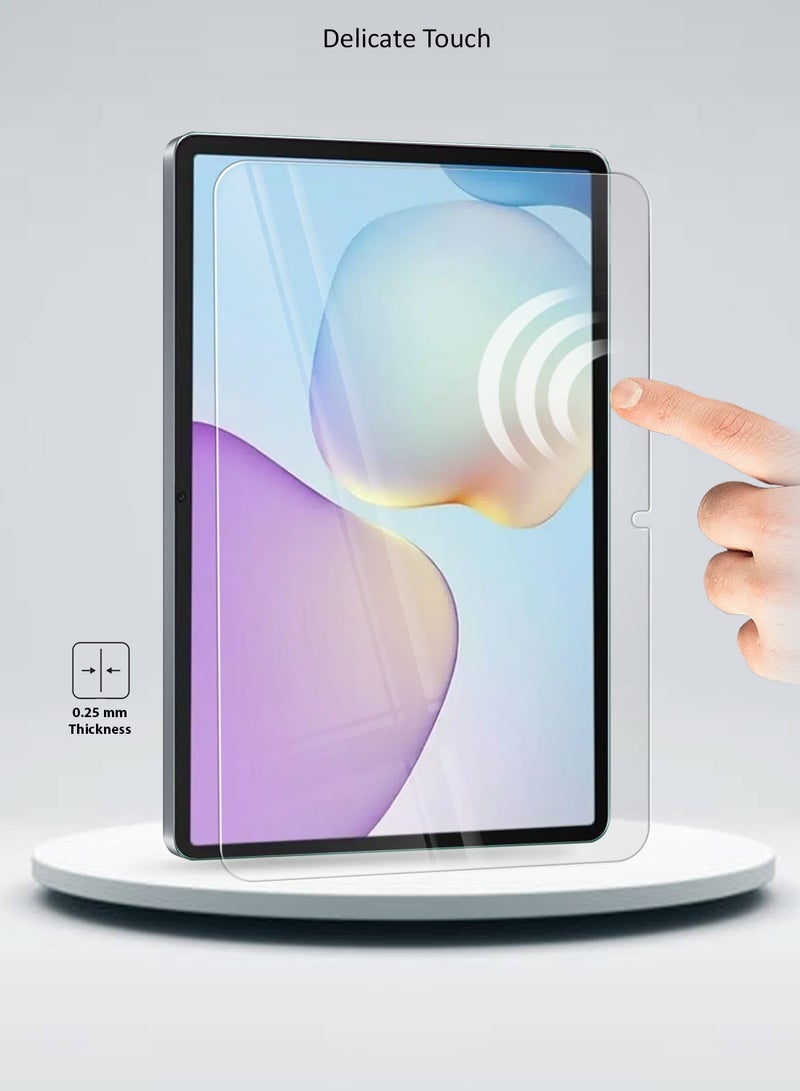 دبليو تيك واقي شاشة زجاجي مقسى بوضوح 9H لجهاز هواوي ميت باد 11.5 2025 (11.5 بوصة) / هواوي ميت باد 11.5 S 2025 - شفاف - Image 5