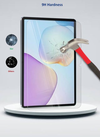 واقي شاشة زجاجي مقسى بوضوح 9H لجهاز هواوي ميت باد 11.5 2025 (11.5 بوصة) / هواوي ميت باد 11.5 S 2025 - شفاف - view 3
