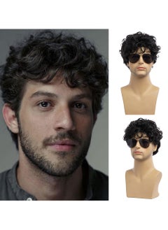 EBMINI New Fashionable Fluffy Short Hair Men's Wig  - Image 1