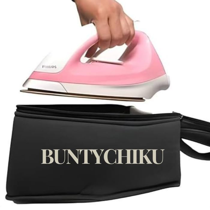 BuntyChiku BuntyChiku Premium Iron Storage Bag Durable HeatResistant Cover for Safe Iron Storage Heatproof TravelFriendly Case with HandleLightweight with Secure Closure1 Pcs  - Image 3