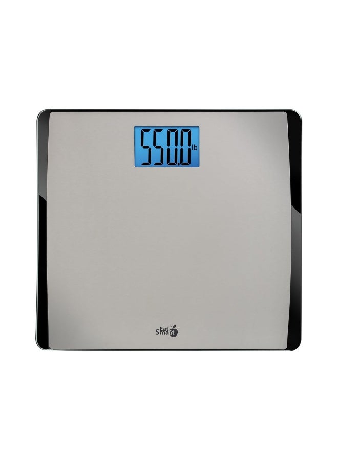 Eatsmart Precision 550 Pound Extra-High Capacity Digital Bathroom Scale With Extra-Wide Platform - Image 1