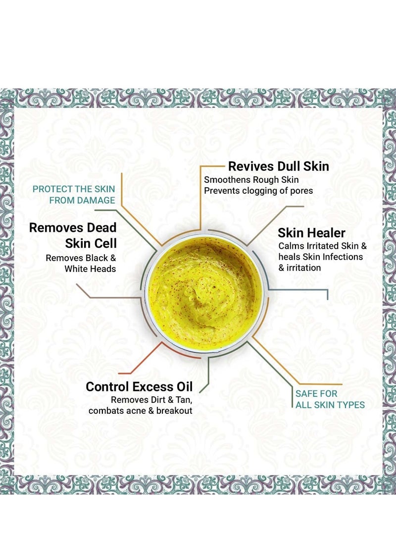 Keya Seth Keya Seth Aromatherapy Shahi Ubtan Scrub Natural Exfoliation Orange 160gm  - Image 3