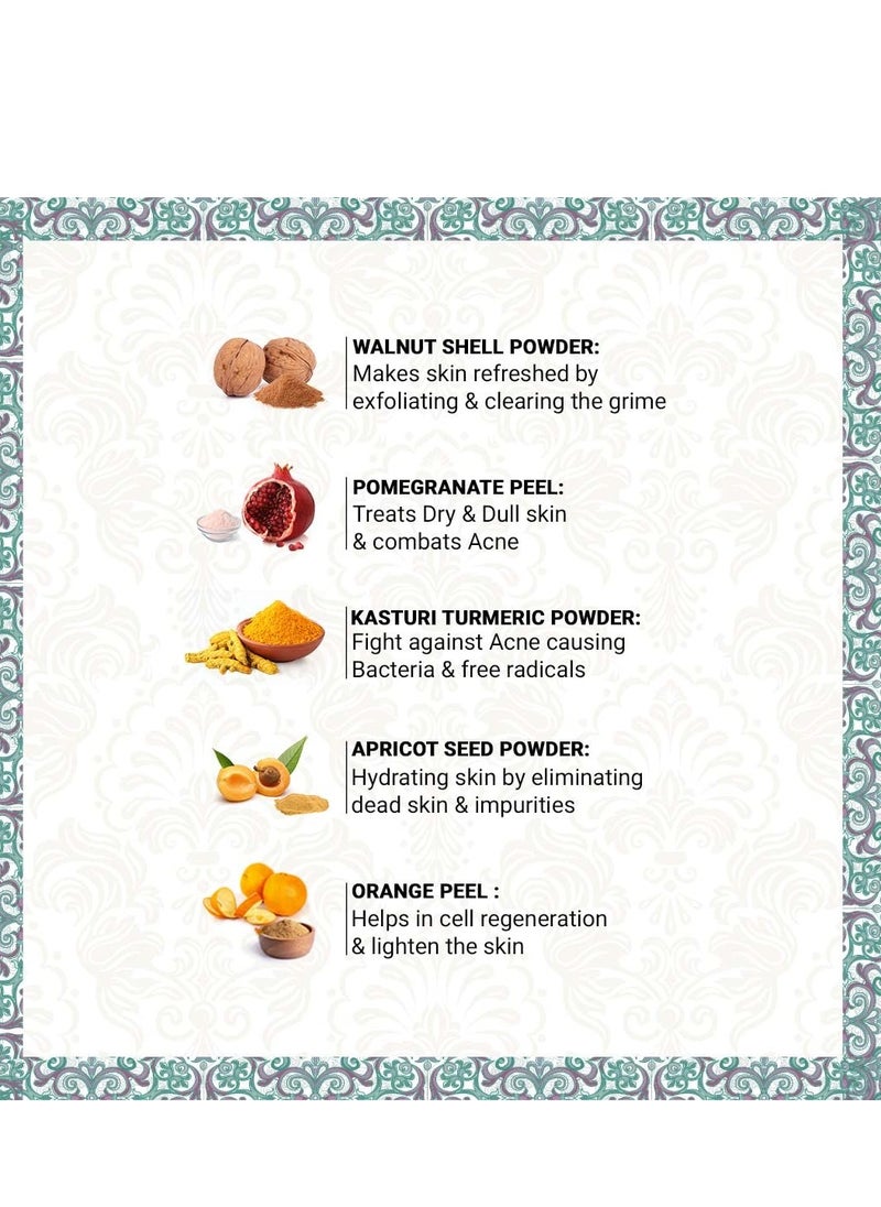 Keya Seth Keya Seth Aromatherapy Shahi Ubtan Scrub Natural Exfoliation Orange 160gm  - Image 4