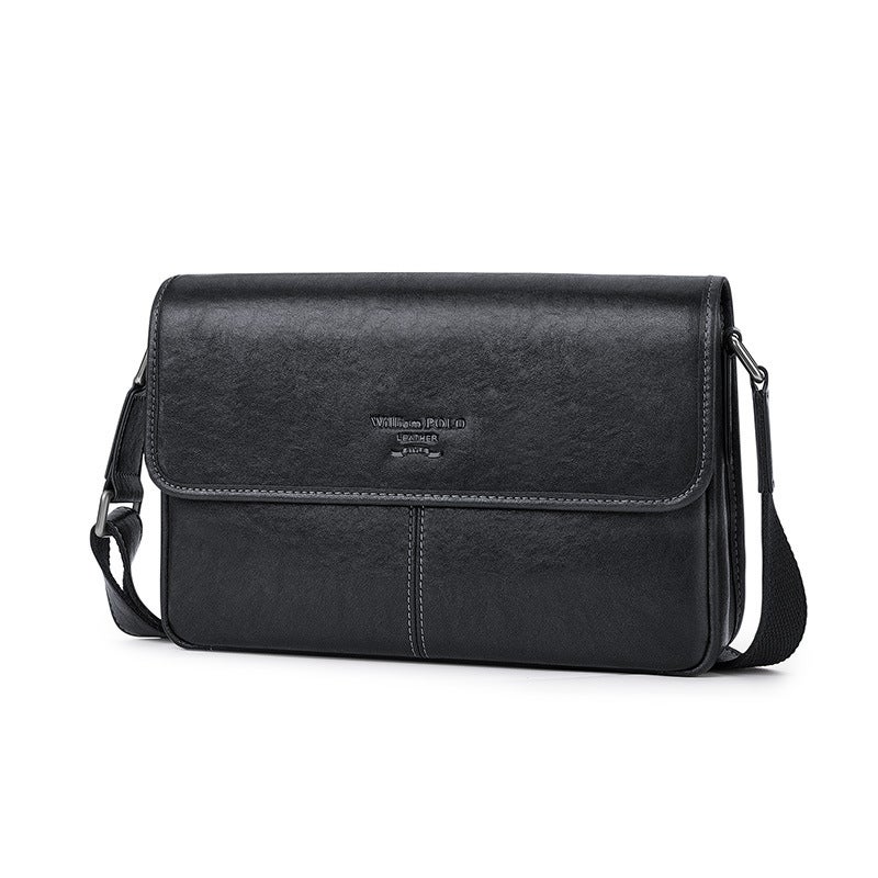 King Paul Men'S Shoulder Bag Leather Business All-Match Handbag High-End Trendy Crossbody Bag For Men - Image 2