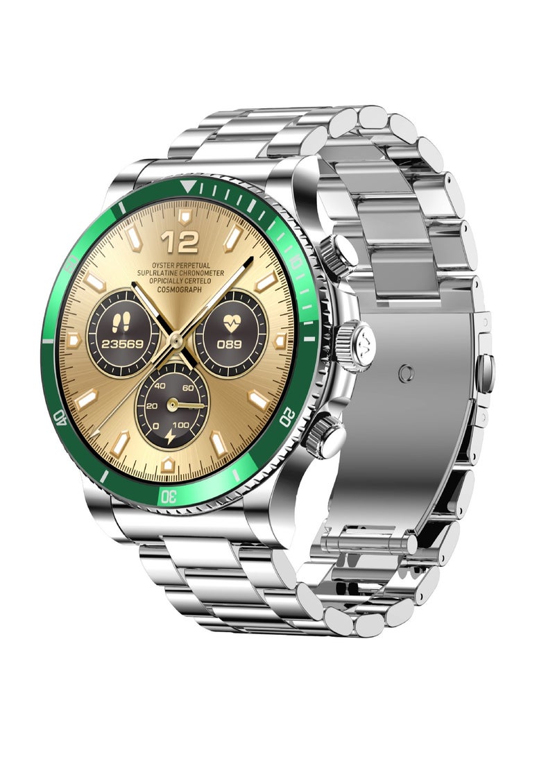 L67 Pro Smart Watch, Quick Charging Waterproof Activity Tracker, Lightweight Health Monitoring Watch Heart Rate And Blood Pressure Measurement, (1pc, Silver) - Image 1