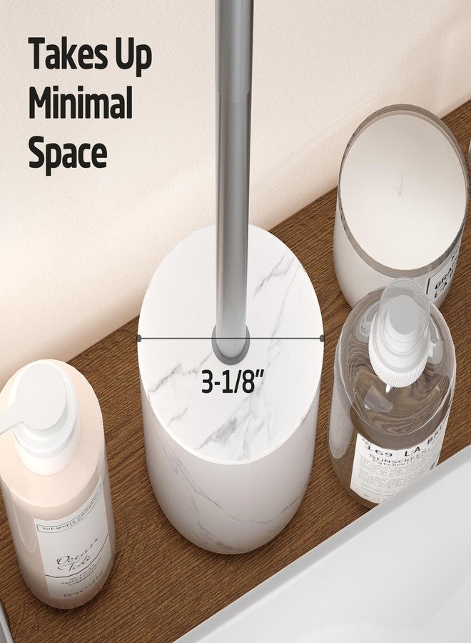 KES Countertop Towel Stand for Bathroom, Counter Top Towel Holder with Small Marble Base, T-Shape Hand Towel Holder Free Standing 18/8 Stainless Steel Space Saving Brushed Finish, BTH234S40-2 - Image 2