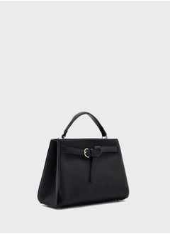 ELLA Knot Detail Satchel Bag  - Image 3