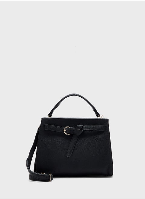 Knot Detail Satchel Bag