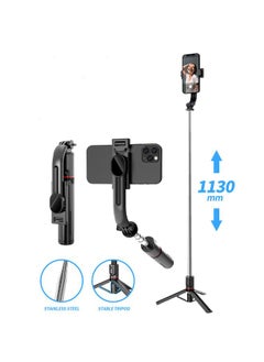 45 Inches L13 High Quality Stainless Steel Selfie Stick With Multi-functional Reinforcement Bracket 360° Rotation Tripod Wireless Remote, Phone Camera Stand