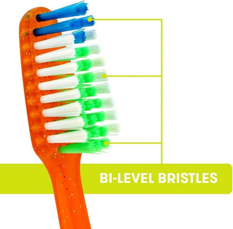 REACH Crystal Clean Toothbrush, Soft Bristles, 1 Count, Pack Of 6 - Image 4