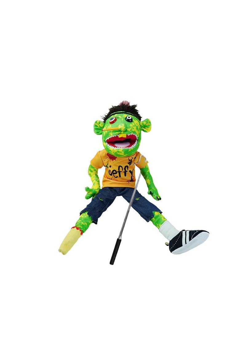 General - Zombie Jeffy Collectors Puppet Plush Toy 55cm With Joystick - Image 1