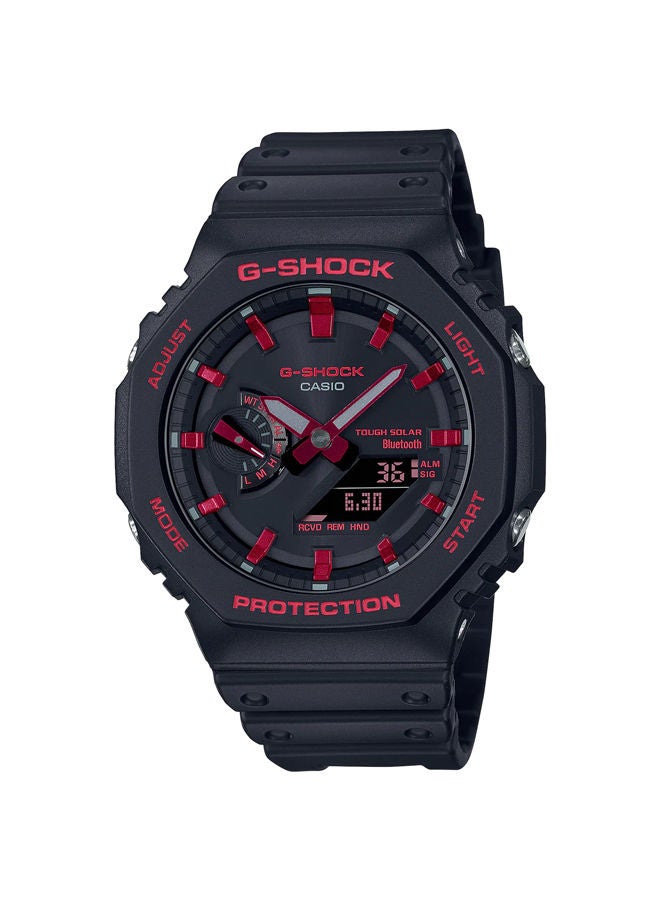 CASIO Resin Chronograph Watch GA-B2100BNR-1ADR - Image 1